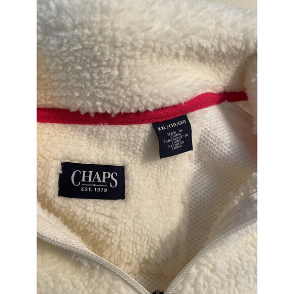 Chaps Women’s Fleece Pullover 1/4 Zipper Size 2XL - Picture 2 of 10